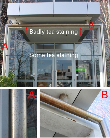 PROLAN PERFORMS WELL ON STAINLESS STEEL TEA STAINING PROBLEMS